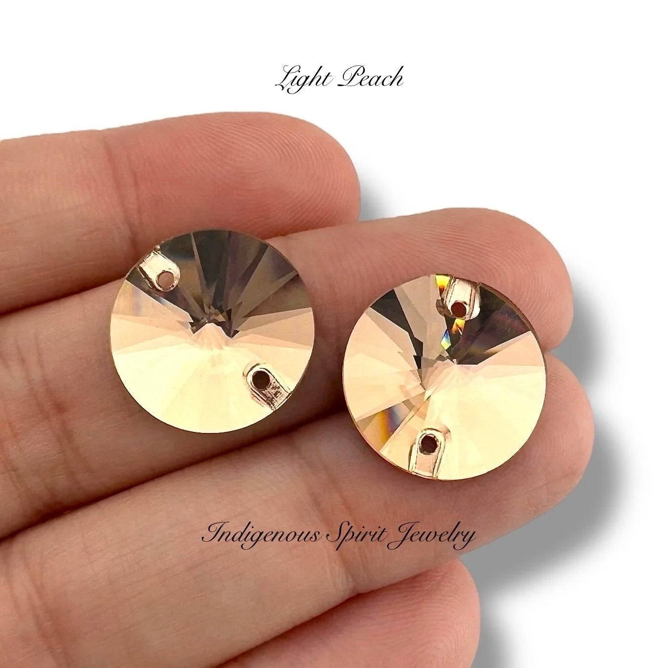 COLLECTION - 16mm Rivoli K9 Crystal Sew-on Cabochons