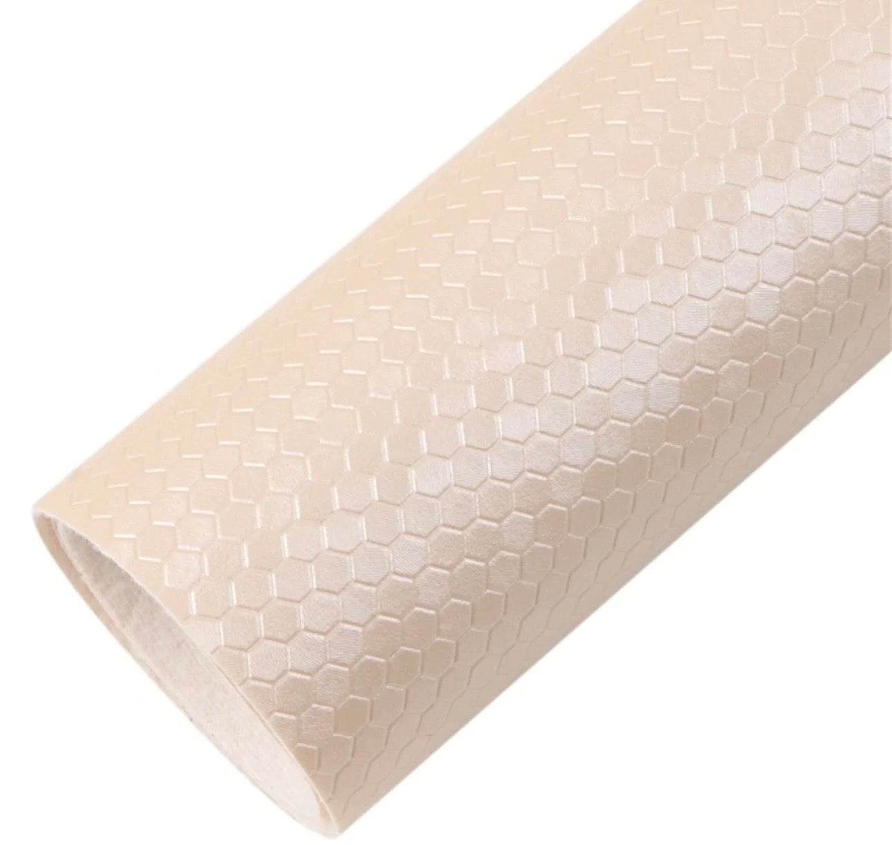 COLLECTION - Honeycomb Shimmer Faux Leather Backing