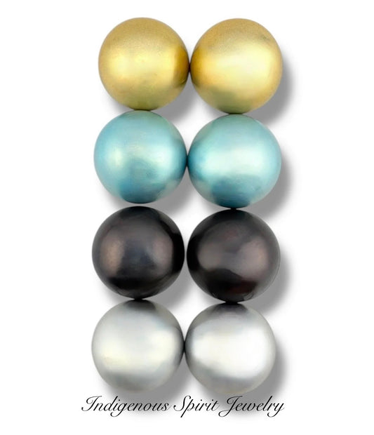18mm Mirror Finish Acrylic Cabochons