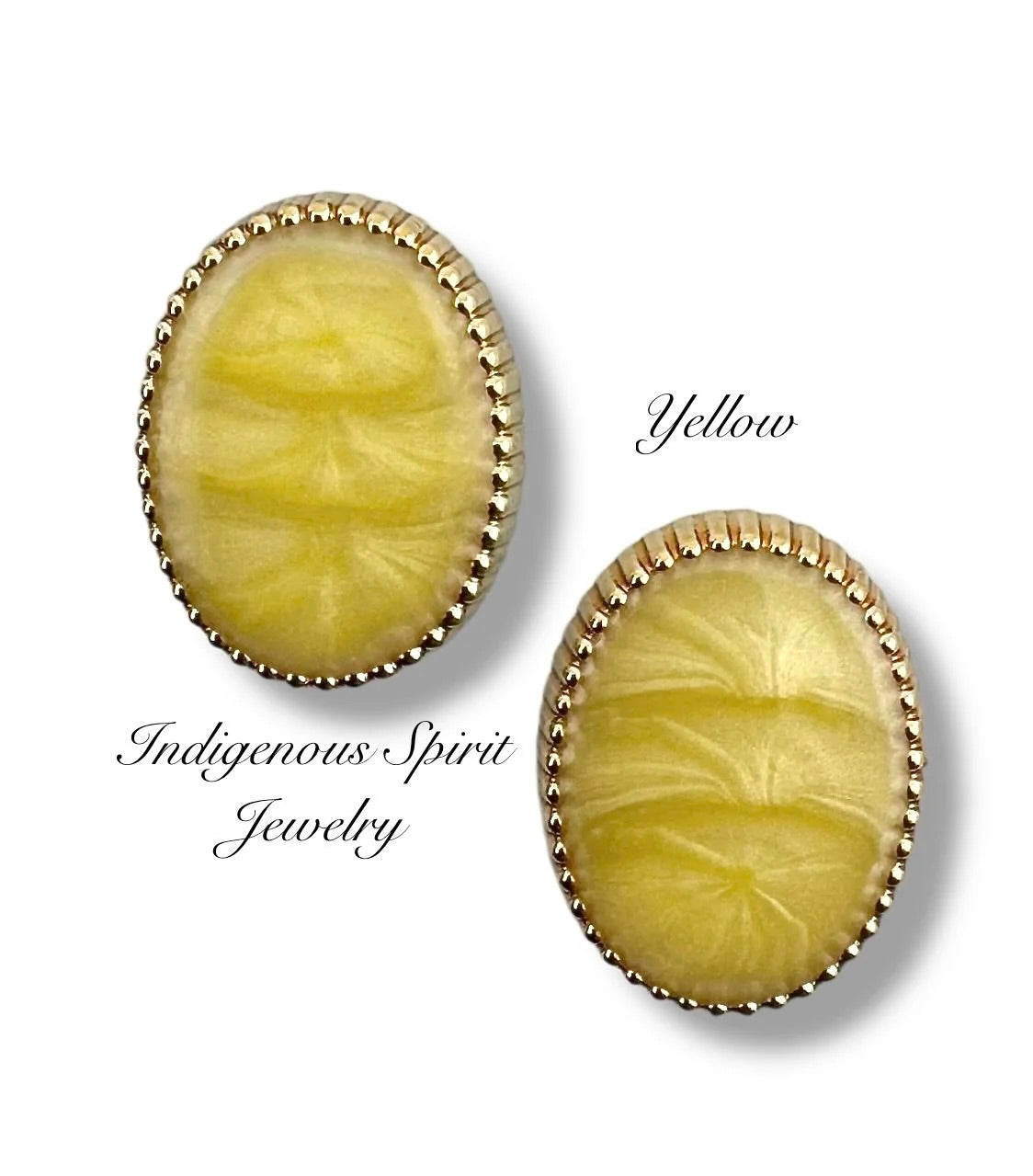 13mm x 16mm Antique Finish Oval Shaped Cabochons