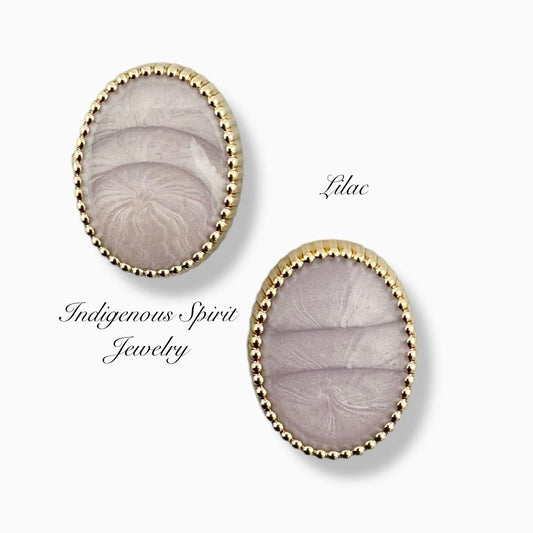 13mm x 16mm Antique Finish Oval Shaped Cabochons