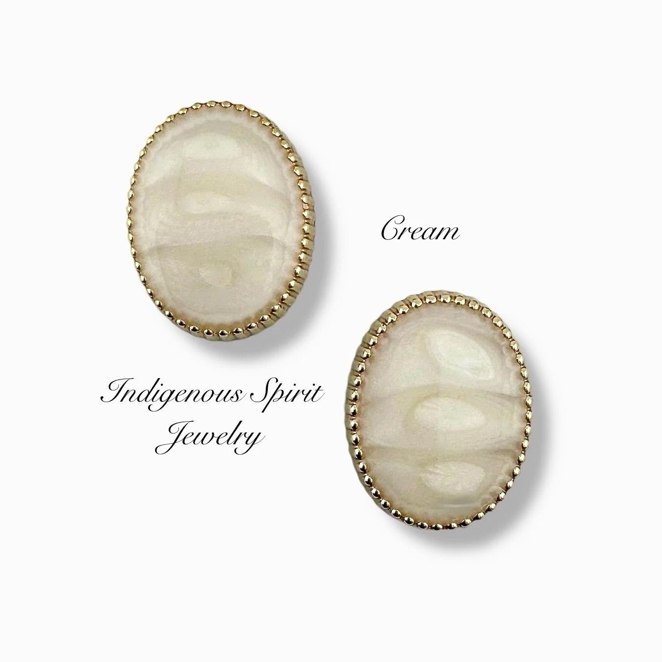 13mm x 16mm Antique Finish Oval Shaped Cabochons