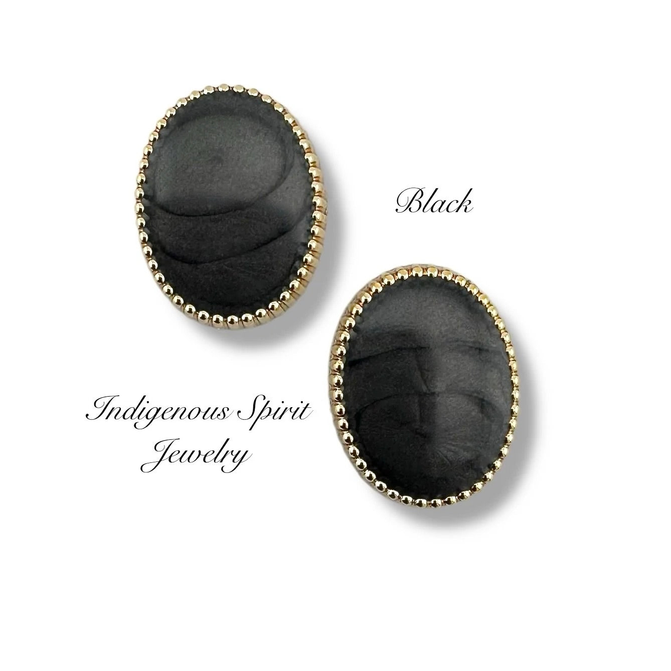 13mm x 16mm Antique Finish Oval Shaped Cabochons