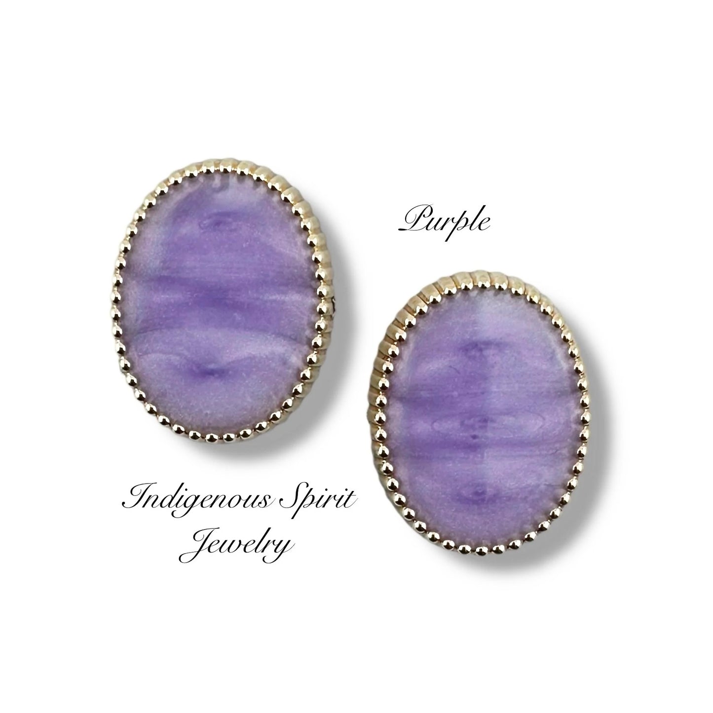 13mm x 16mm Antique Finish Oval Shaped Cabochons