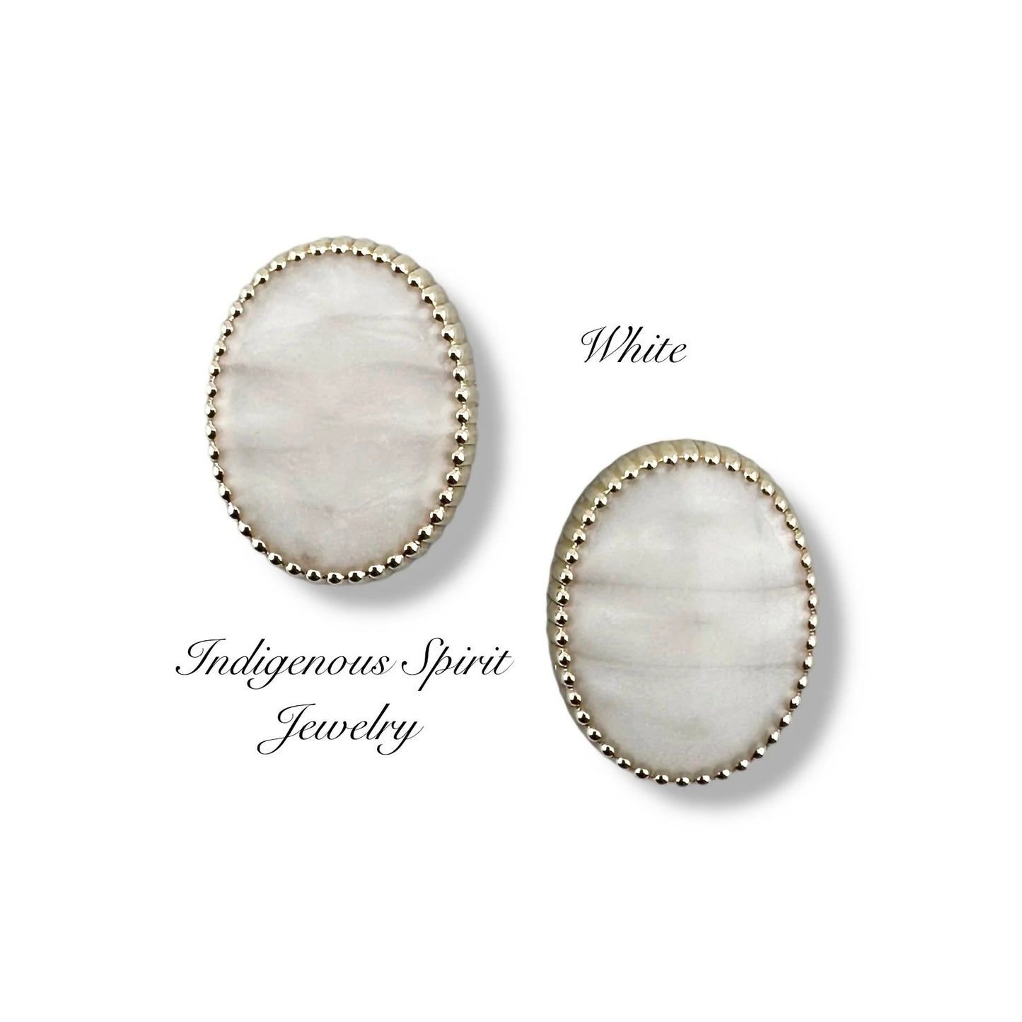 13mm x 16mm Antique Finish Oval Shaped Cabochons