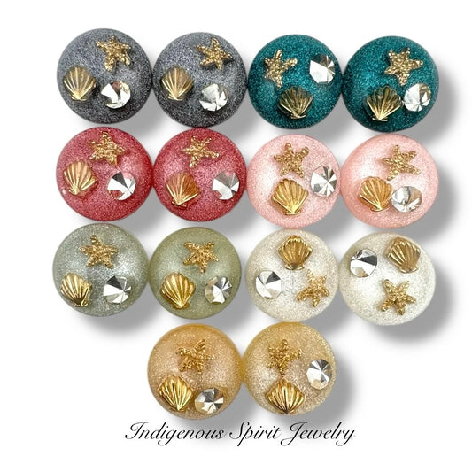 16mm Seaside Resin Cabochon Collection
