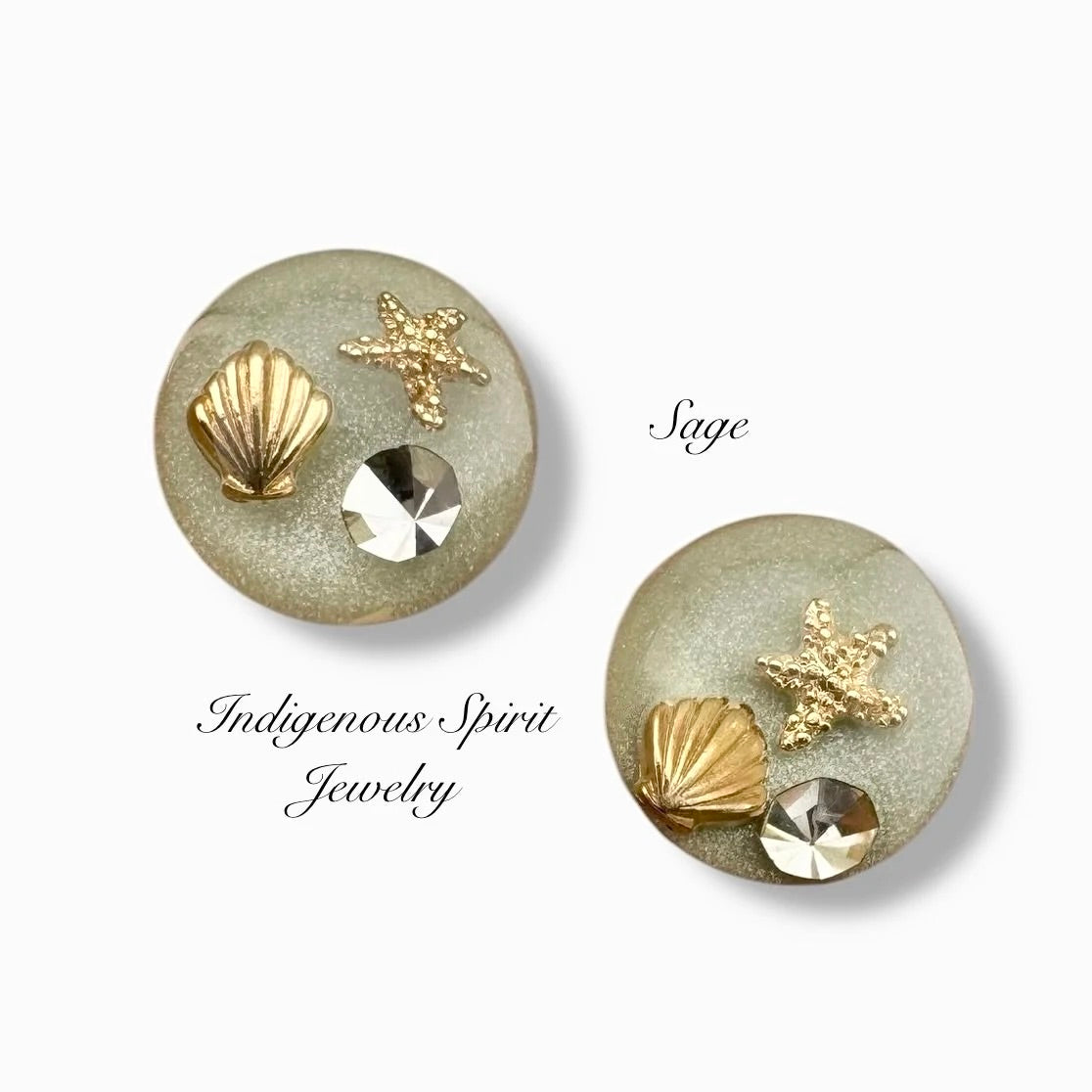 16mm Seaside Resin Cabochon Collection
