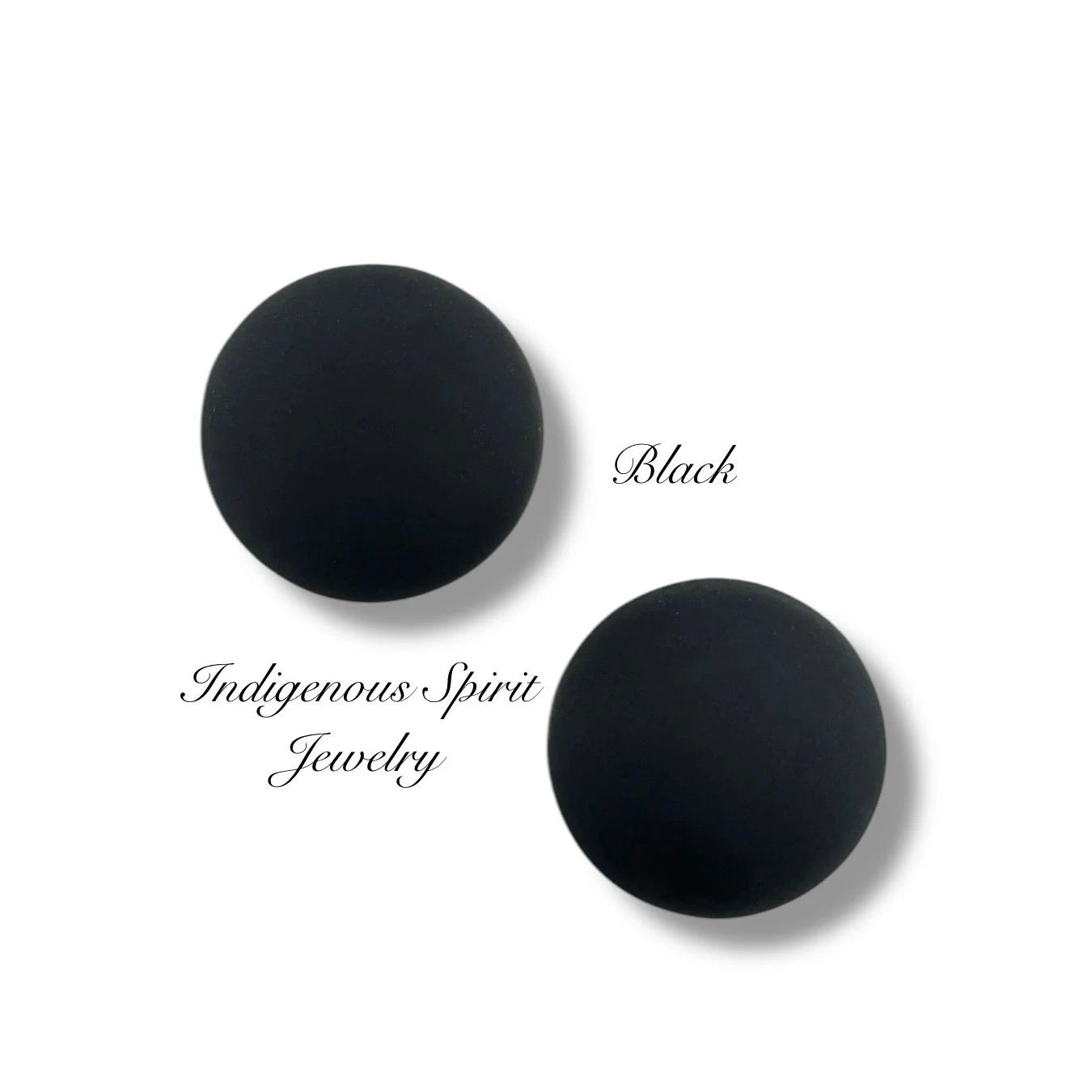 18mm Matte Circle Cabochons