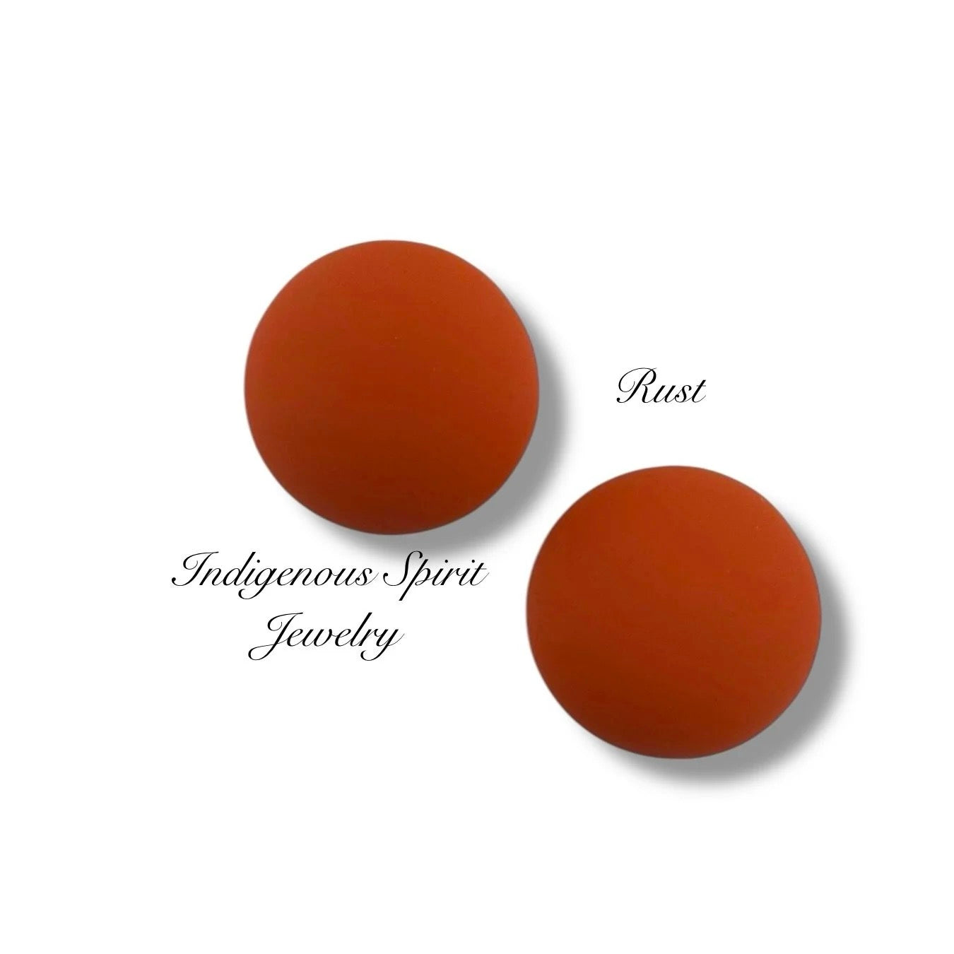 18mm Matte Circle Cabochons