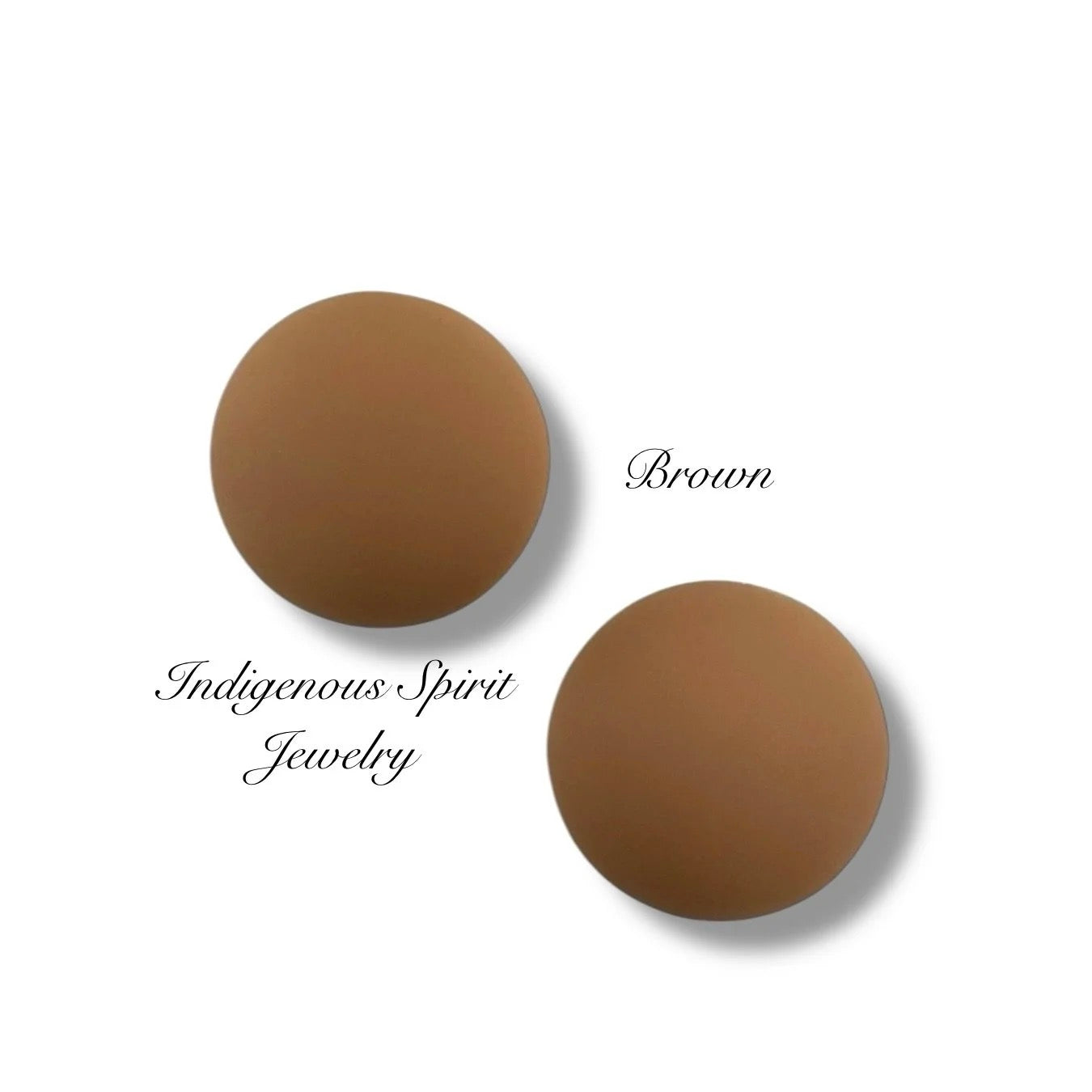 18mm Matte Circle Cabochons