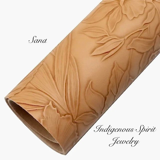 Fancy Plant Embossed Backing