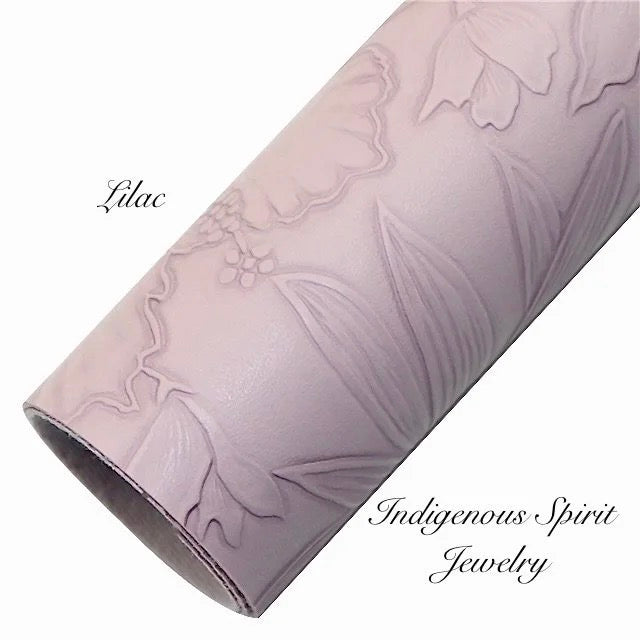 Fancy Plant Embossed Backing