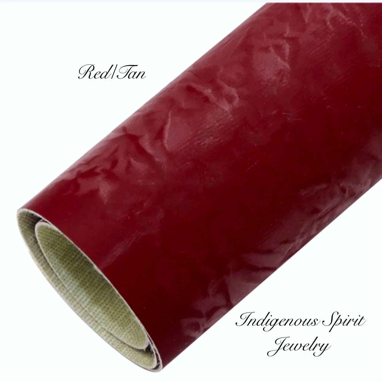 Crushed Velvet Look Faux Leather Backing (6 Colours)