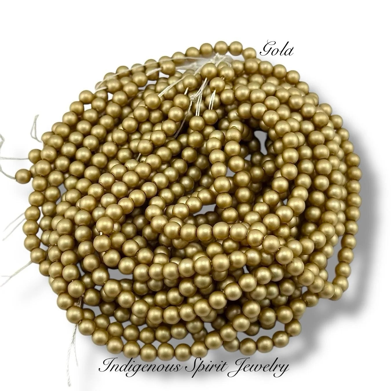 4mm Matte Pearl Bead - COLLECTION