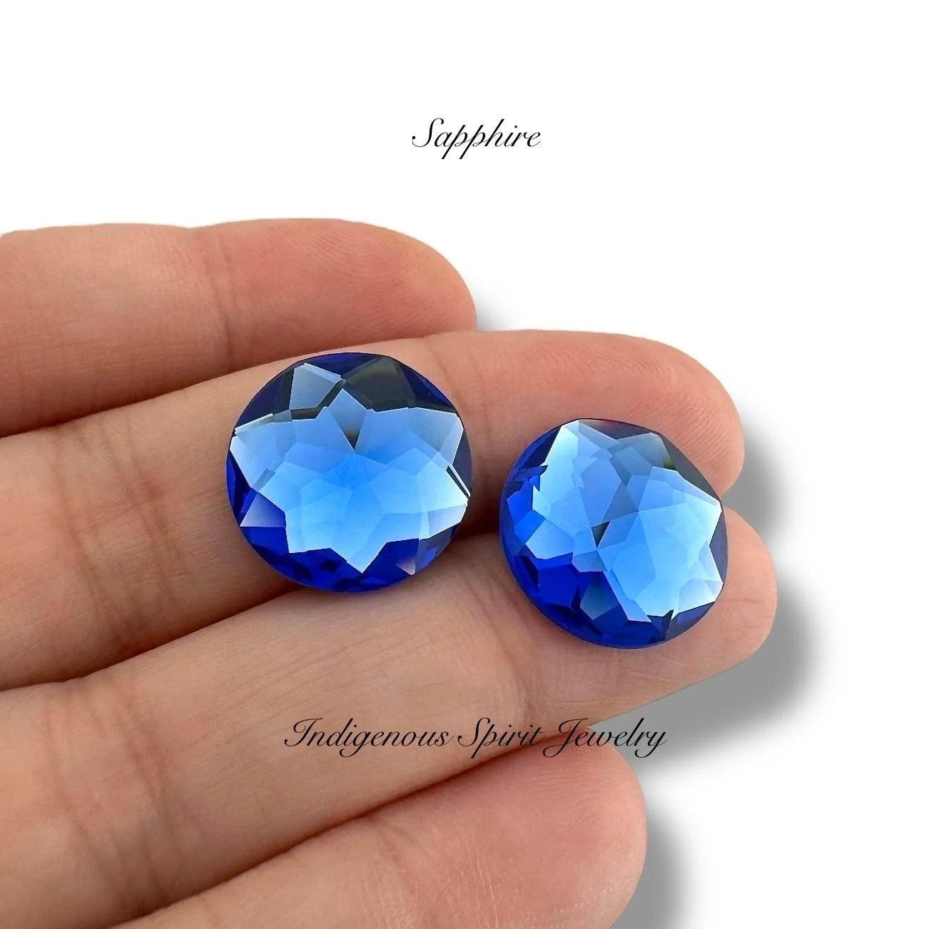 COLLECTION - 16mm Circle Flower Cut K9 Crystal Cabochons