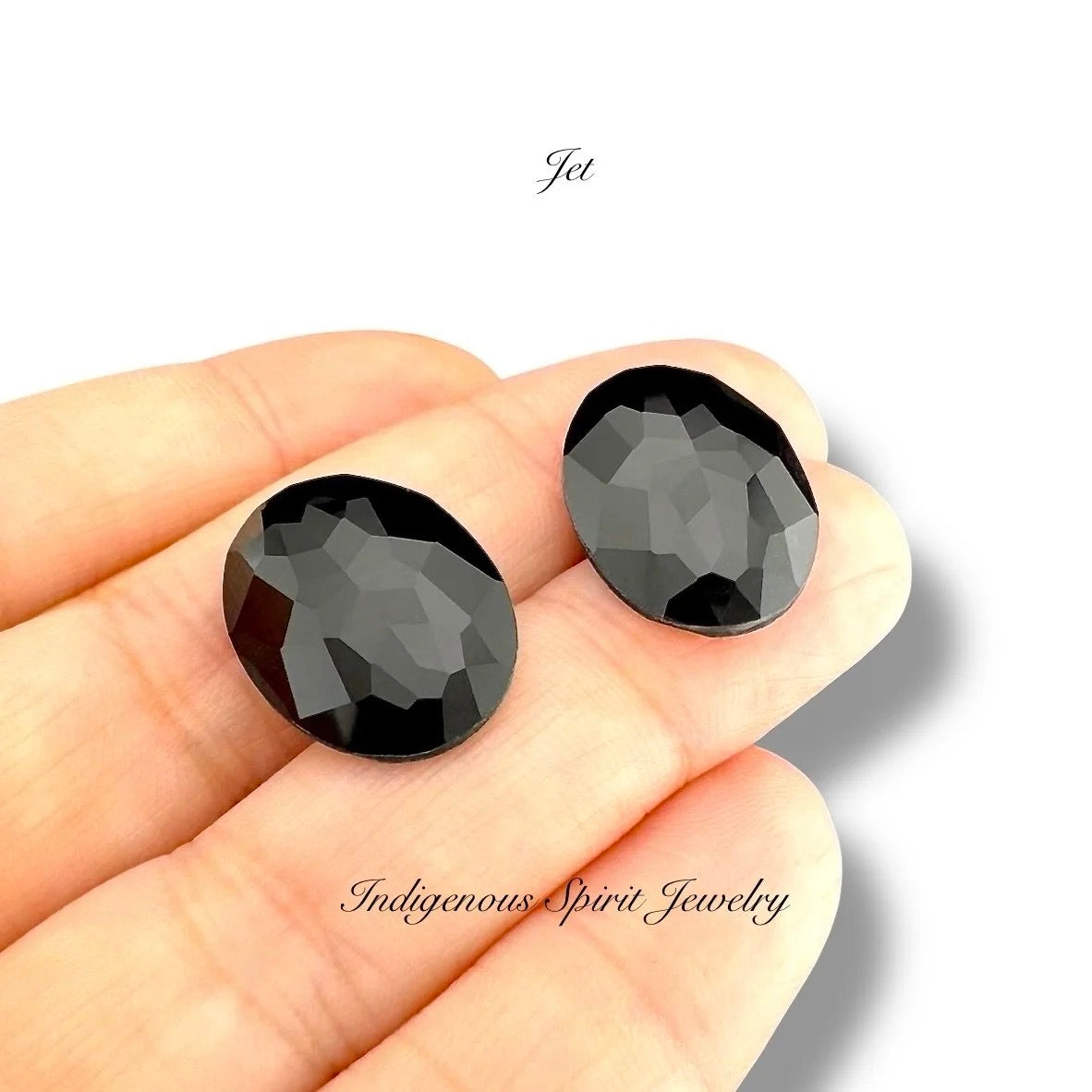 COLLECTION - Oval Flower Cut K9 Crystal Cabochons