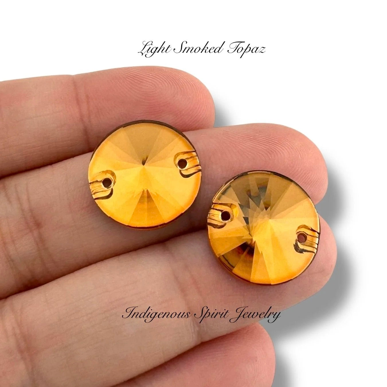 COLLECTION - 16mm Rivoli K9 Crystal Sew-on Cabochons