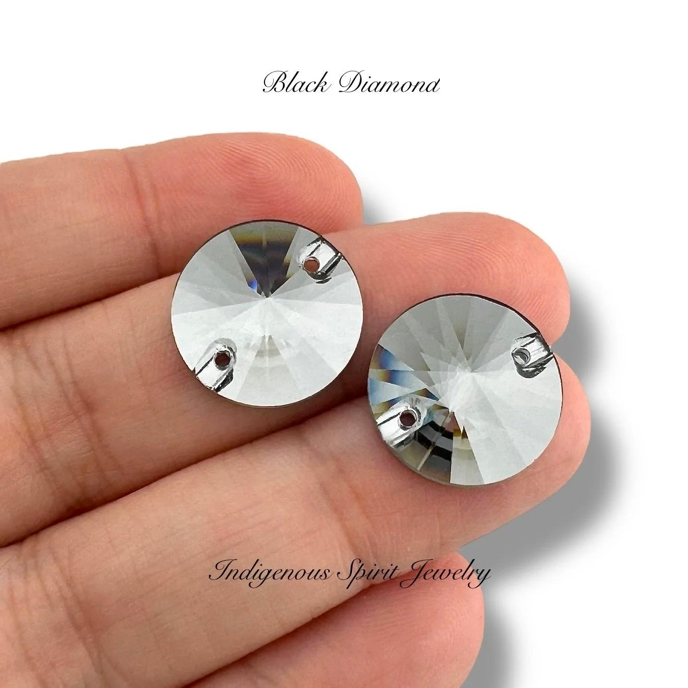 COLLECTION - 16mm Rivoli K9 Crystal Sew-on Cabochons
