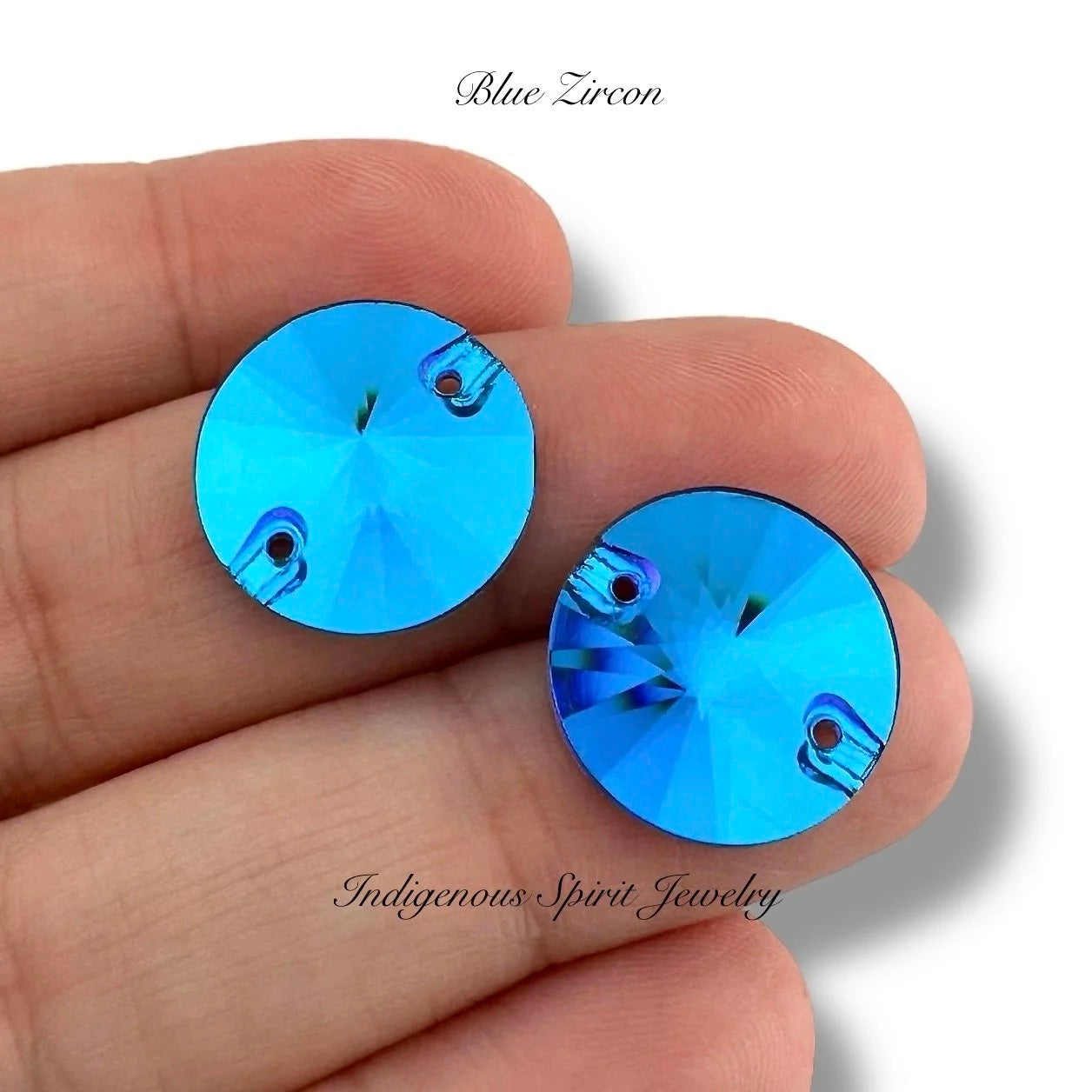 COLLECTION - 16mm Rivoli K9 Crystal Sew-on Cabochons