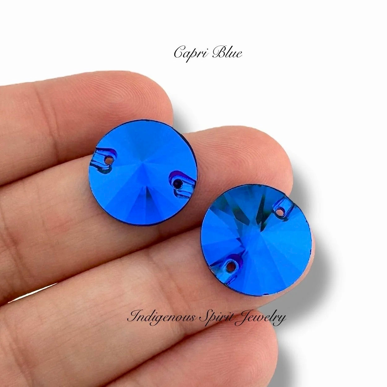 COLLECTION - 16mm Rivoli K9 Crystal Sew-on Cabochons
