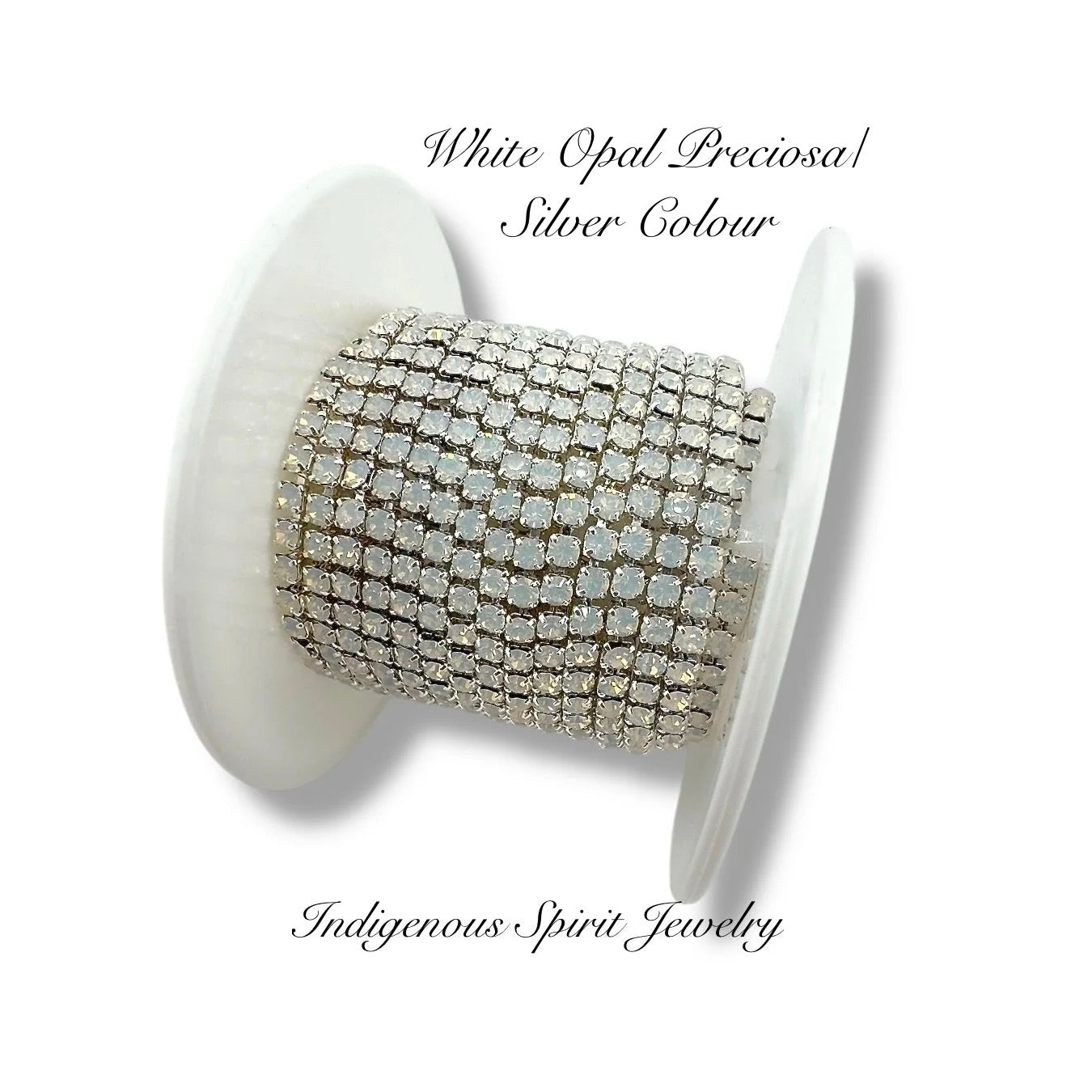 SS8 Preciosa & Cubic Zirconia Banding - Gold & Silver Plated