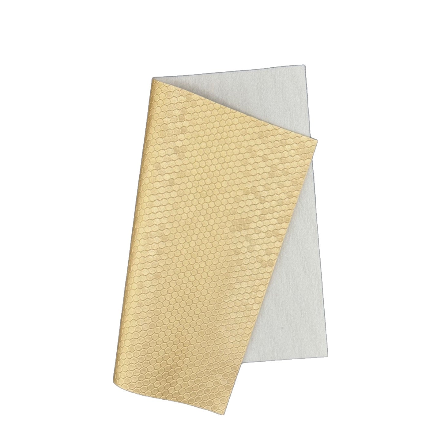 COLLECTION - Honeycomb Shimmer Faux Leather Backing