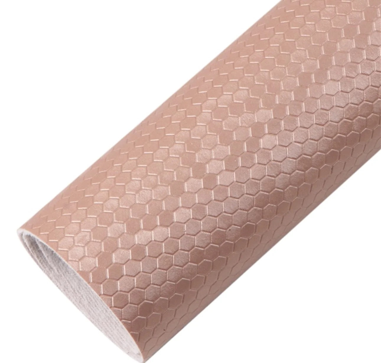 COLLECTION - Honeycomb Shimmer Faux Leather Backing