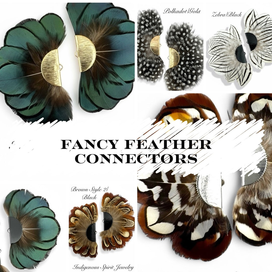 Fancy Feather Connector Pieces - Pictures coming soon