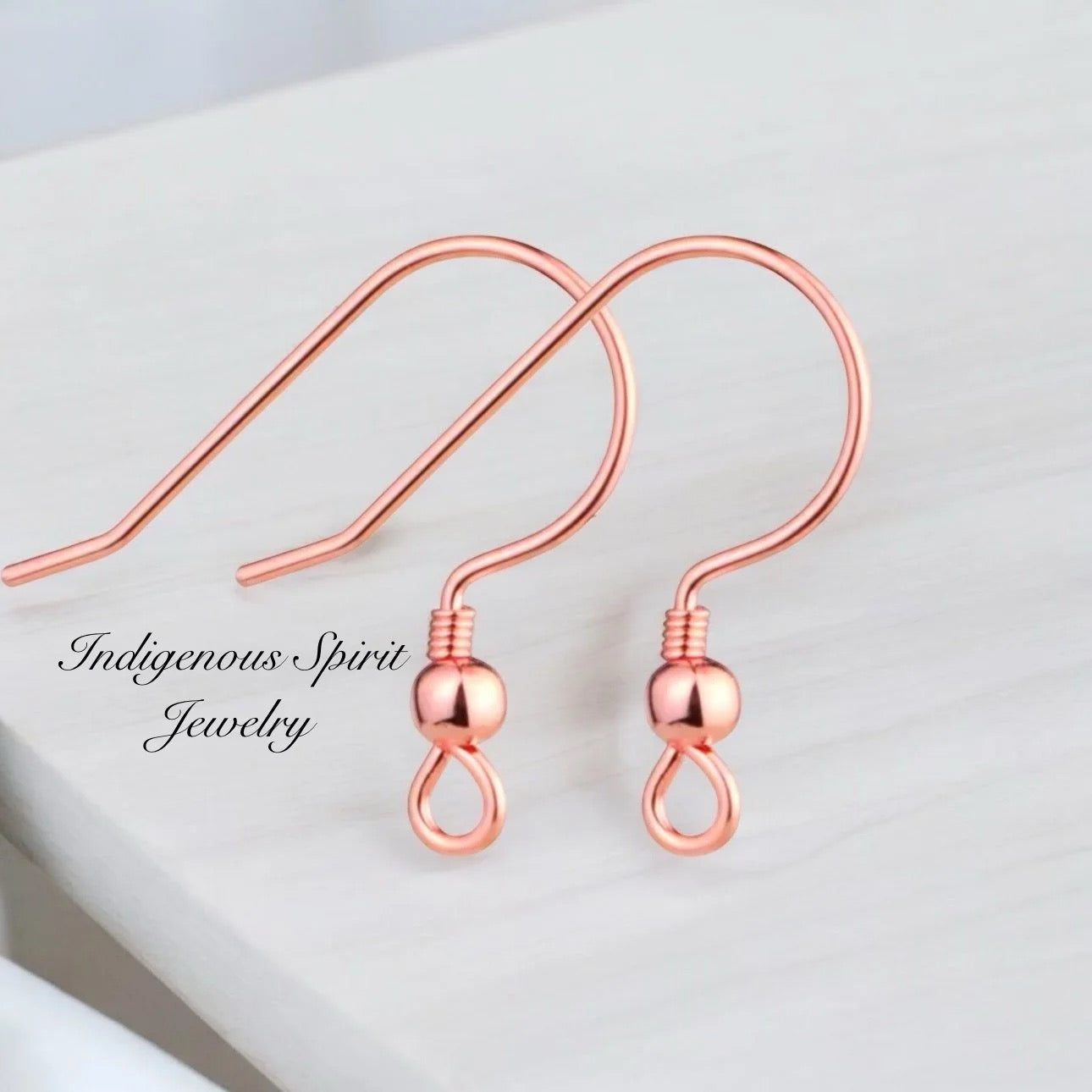 Surgical Stainless Steel Fish Hook Findings - vertical and horizontal hoops