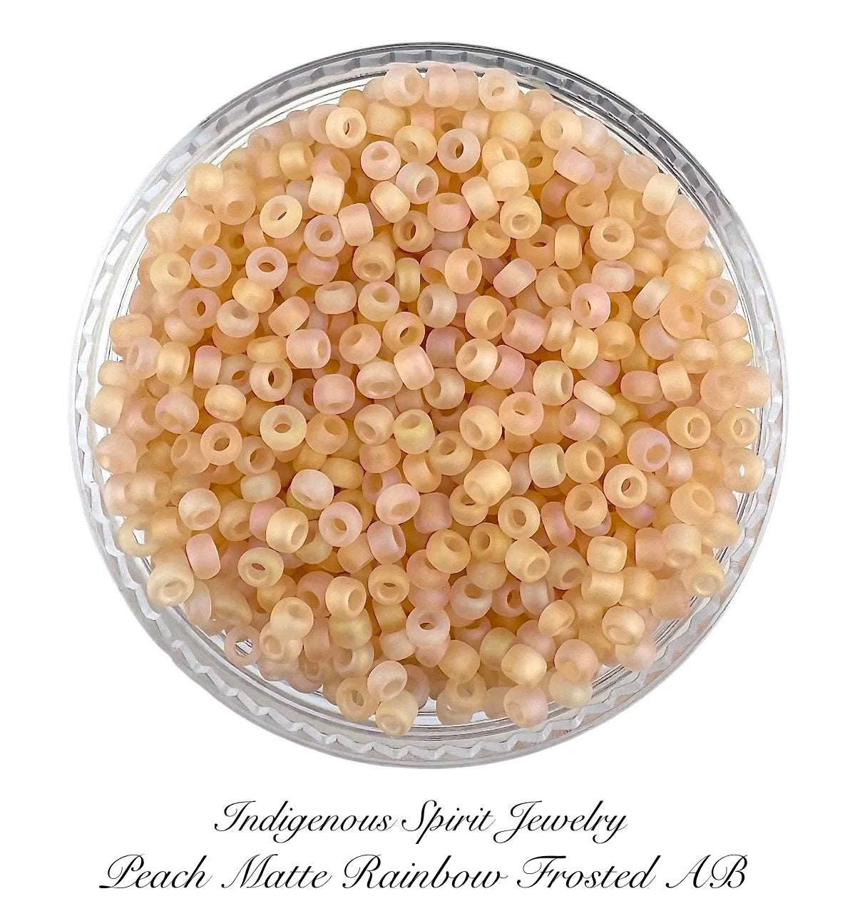 Matte Rainbow Frosted - Fancy Glass Beads