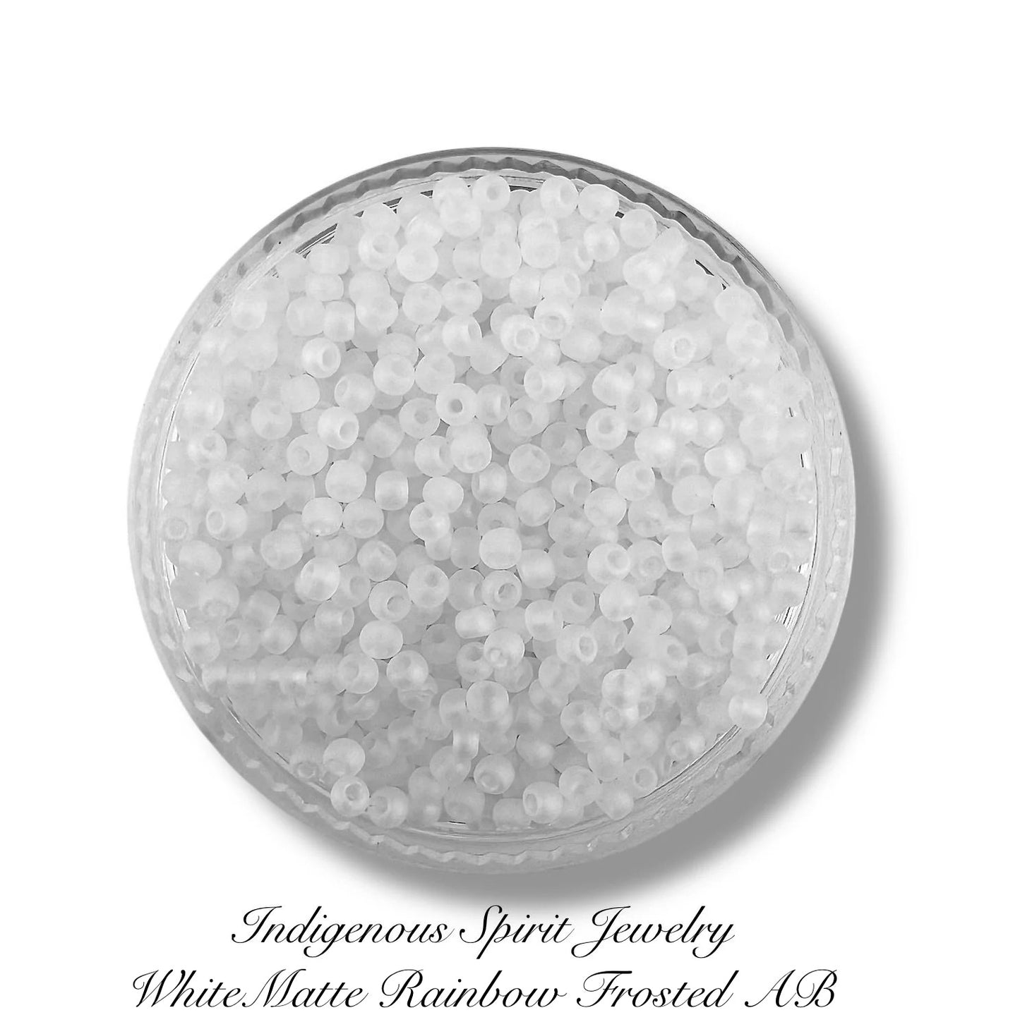 Matte Rainbow Frosted - Fancy Glass Beads