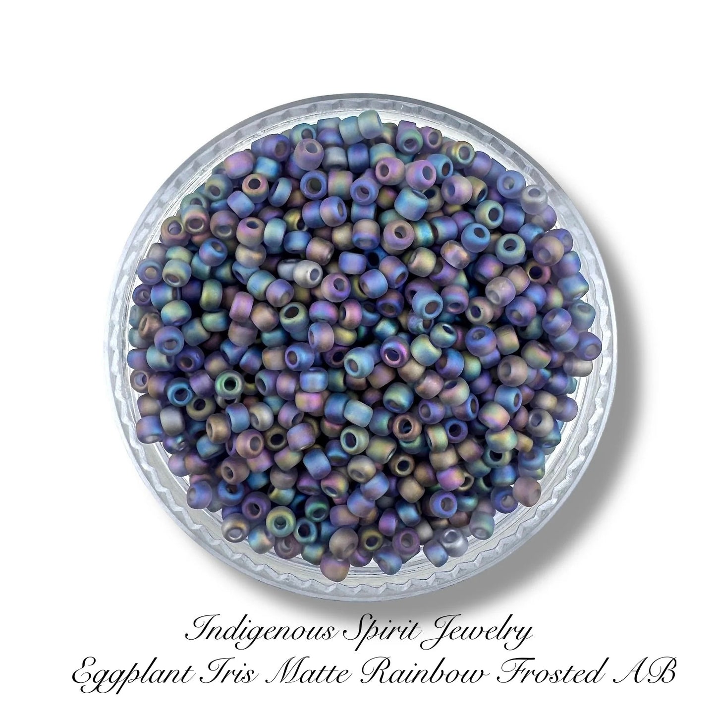 Matte Rainbow Frosted - Fancy Glass Beads