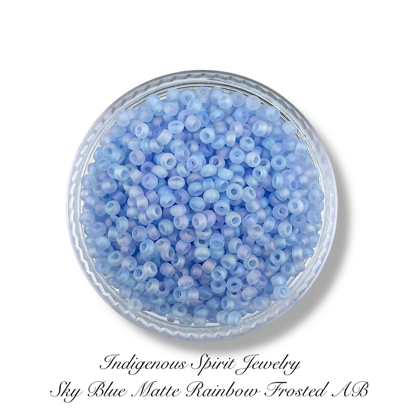 Matte Rainbow Frosted - Fancy Glass Beads