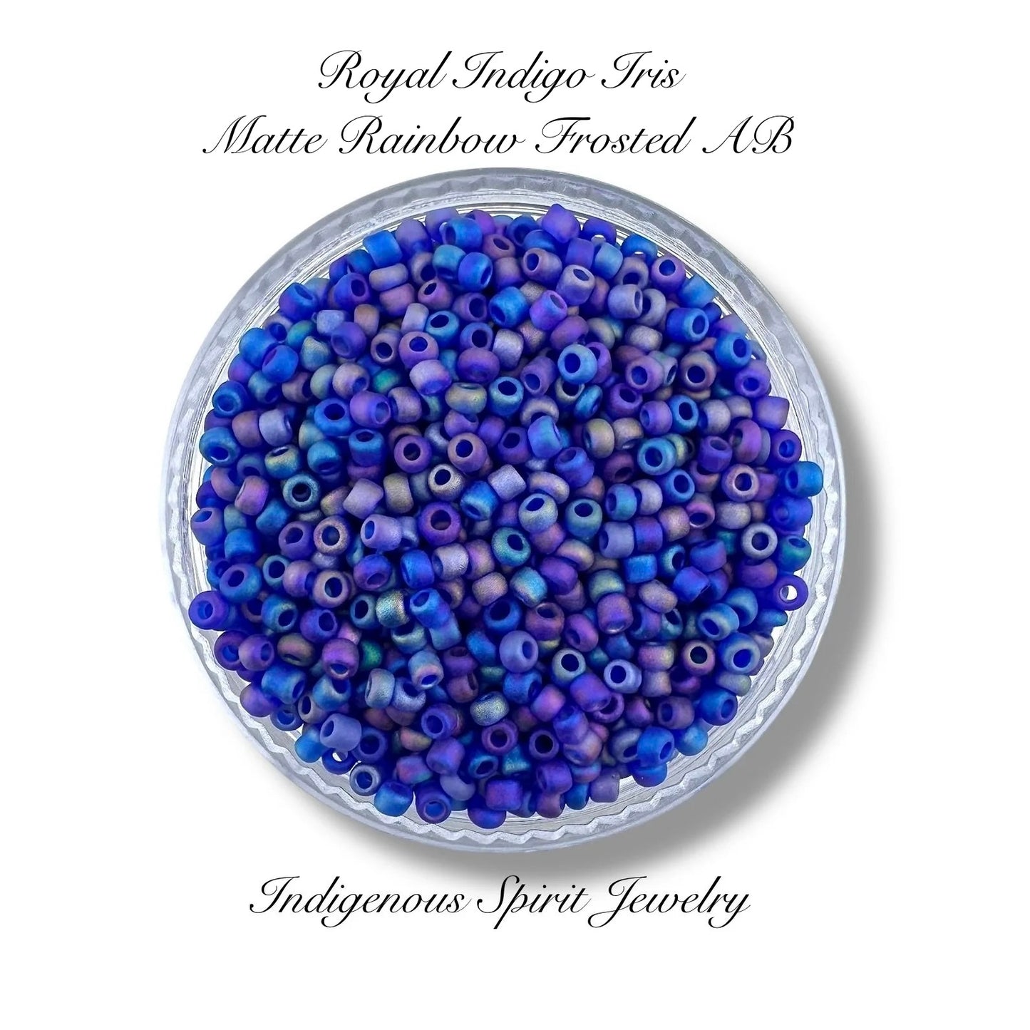 Matte Rainbow Frosted - Fancy Glass Beads