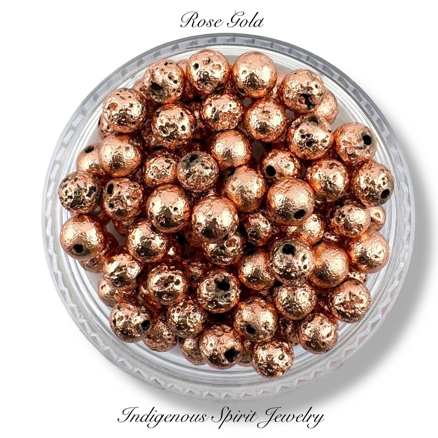 4mm Lava Bead - COLLECTION