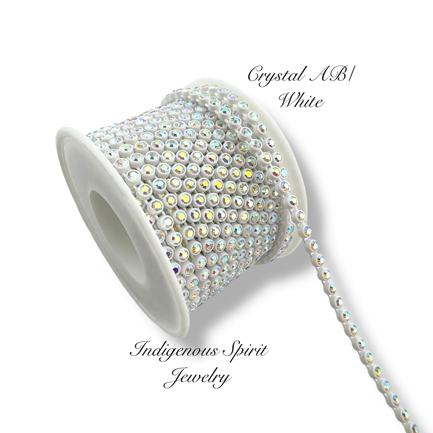 2mm (SS6) Plastic Rhinestone Banding