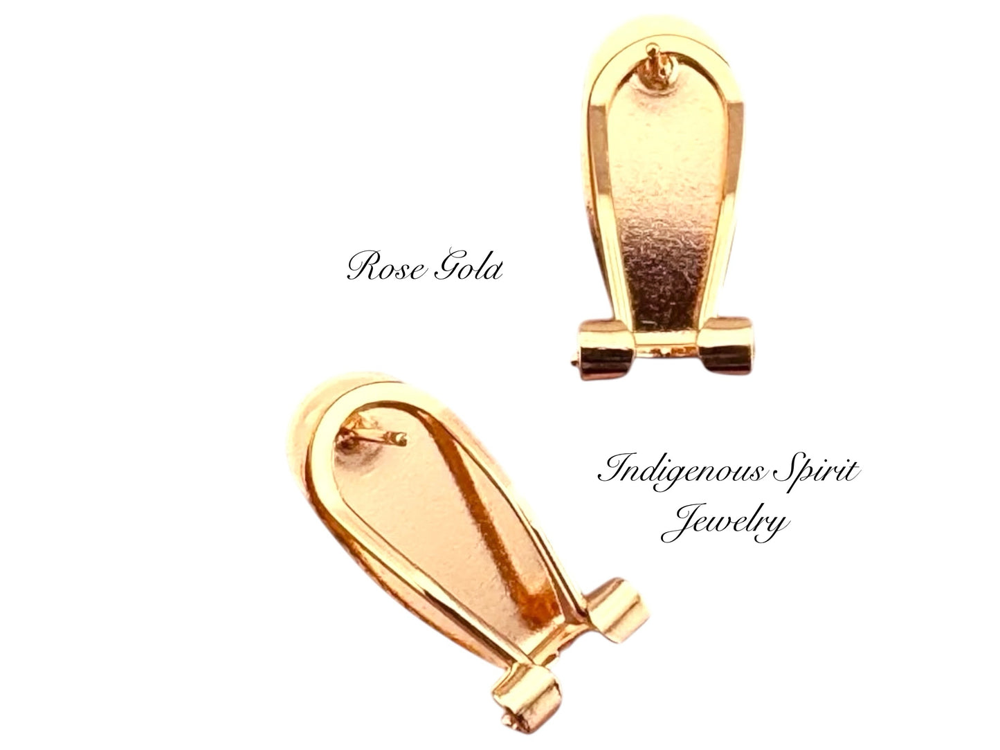 Fingernail Posts - Gold, Silver & Rose Gold Plated