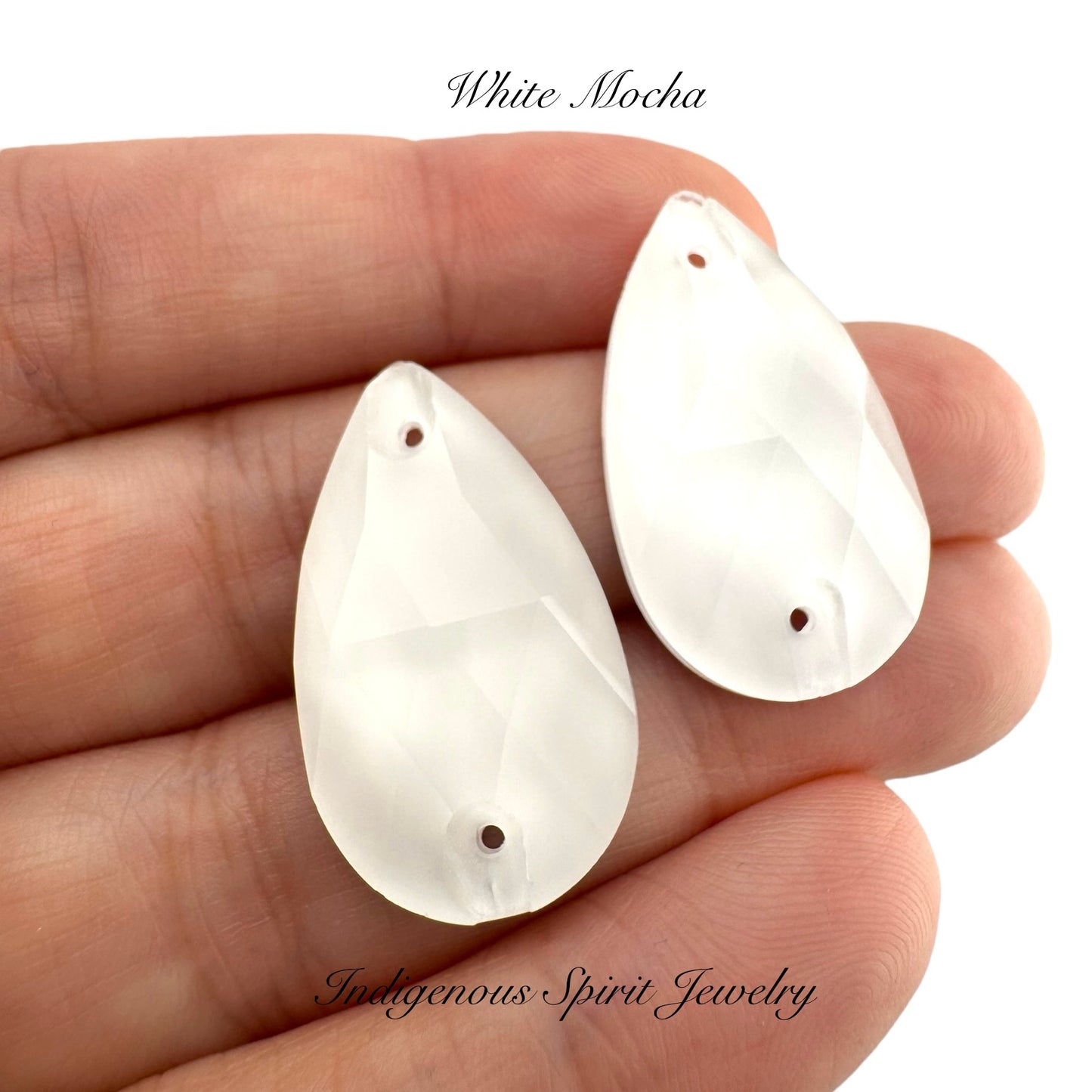 COLLECTION - 17mm x 28mm Teardrop K9 Crystal Sew-on Cabochons