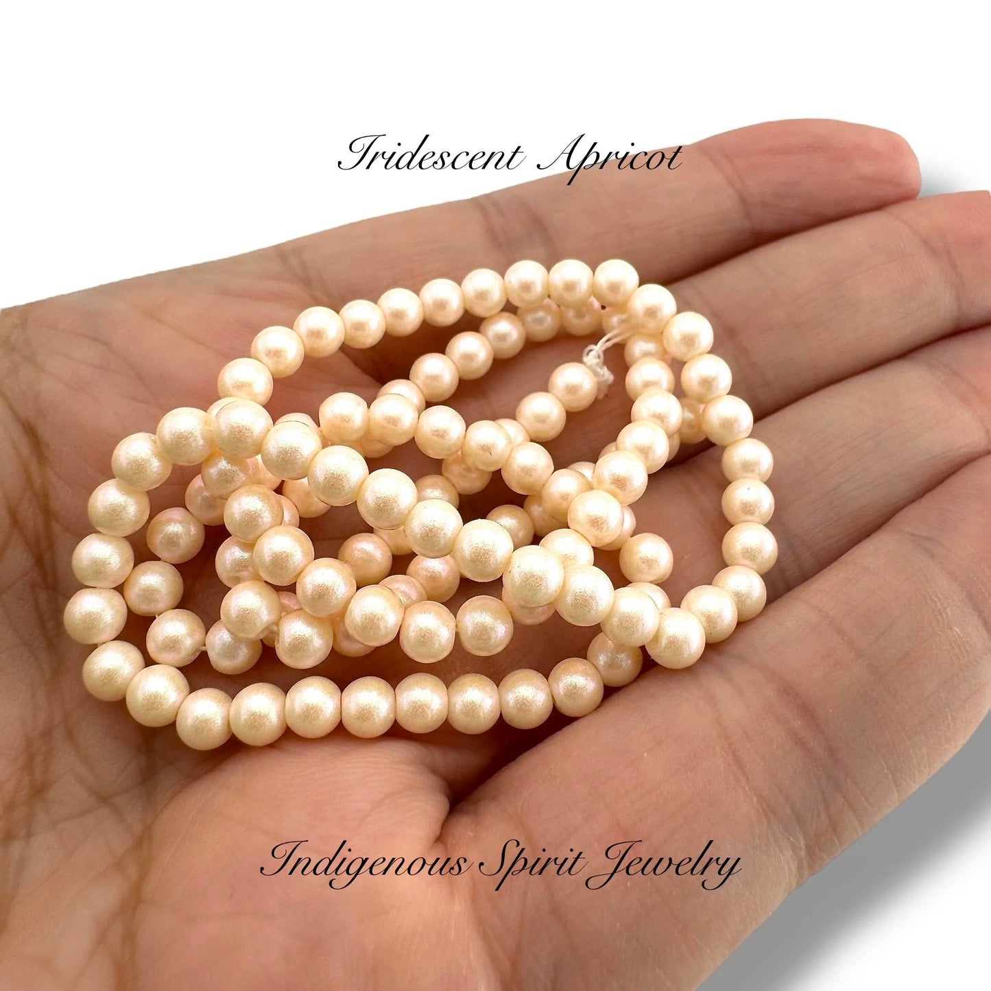 Iridescent Glass Pearl Bead - COLLECTION