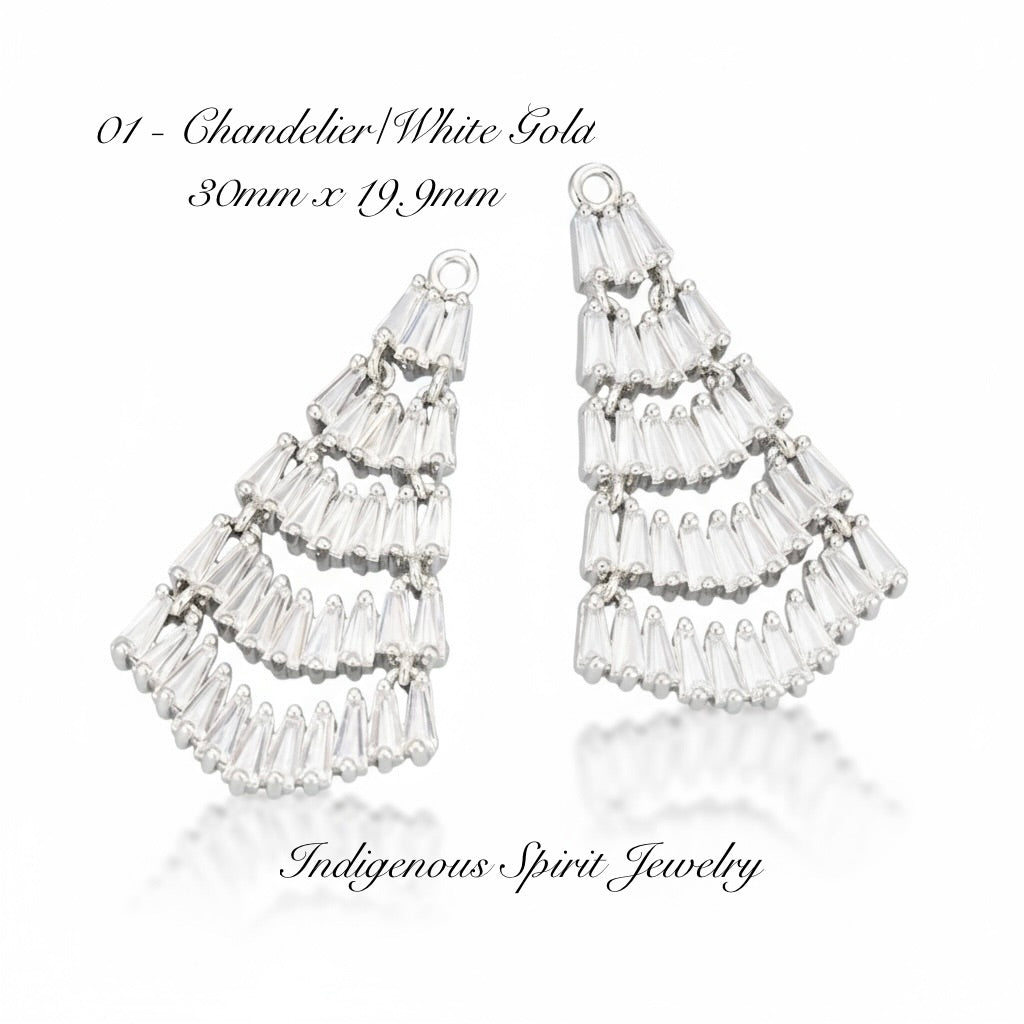 18k Gold Plated Fancy Charm Collection