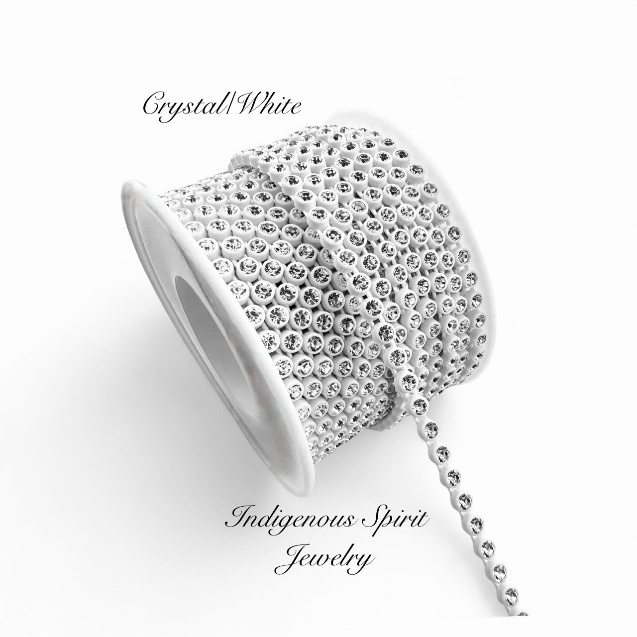 2mm (SS6) Plastic Rhinestone Banding