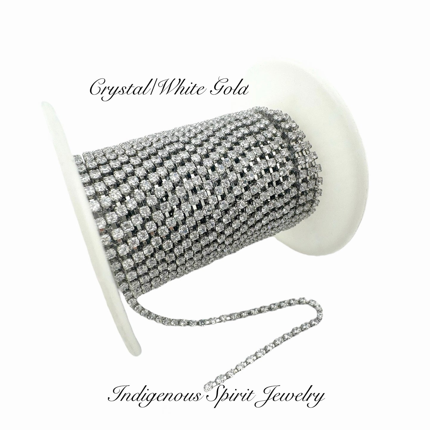 SS6 Circle Style 2 Cubic Zirconia Banding - 18k Gold Plated