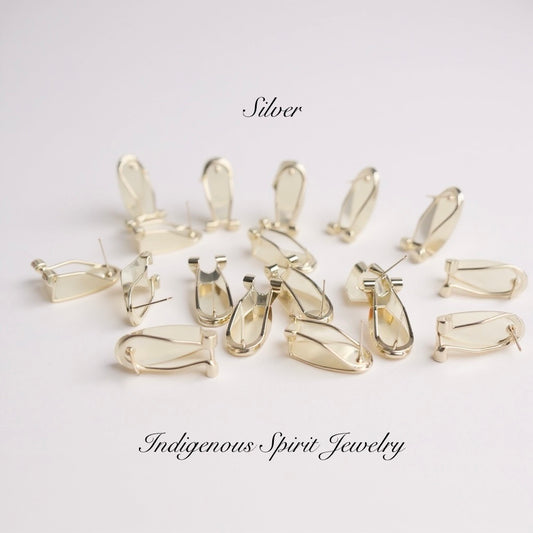 Fingernail Posts - Gold, Silver & Rose Gold Plated