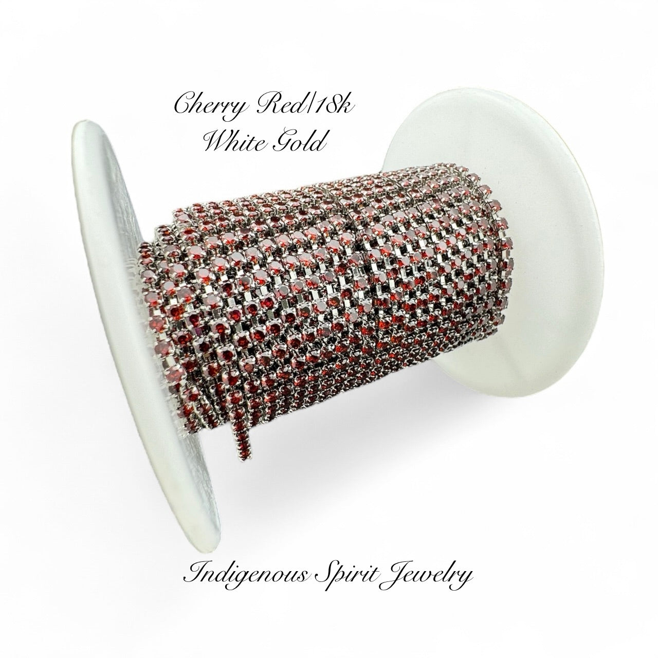 SS6 Circle Style 2 Cubic Zirconia Banding - 18k Gold Plated