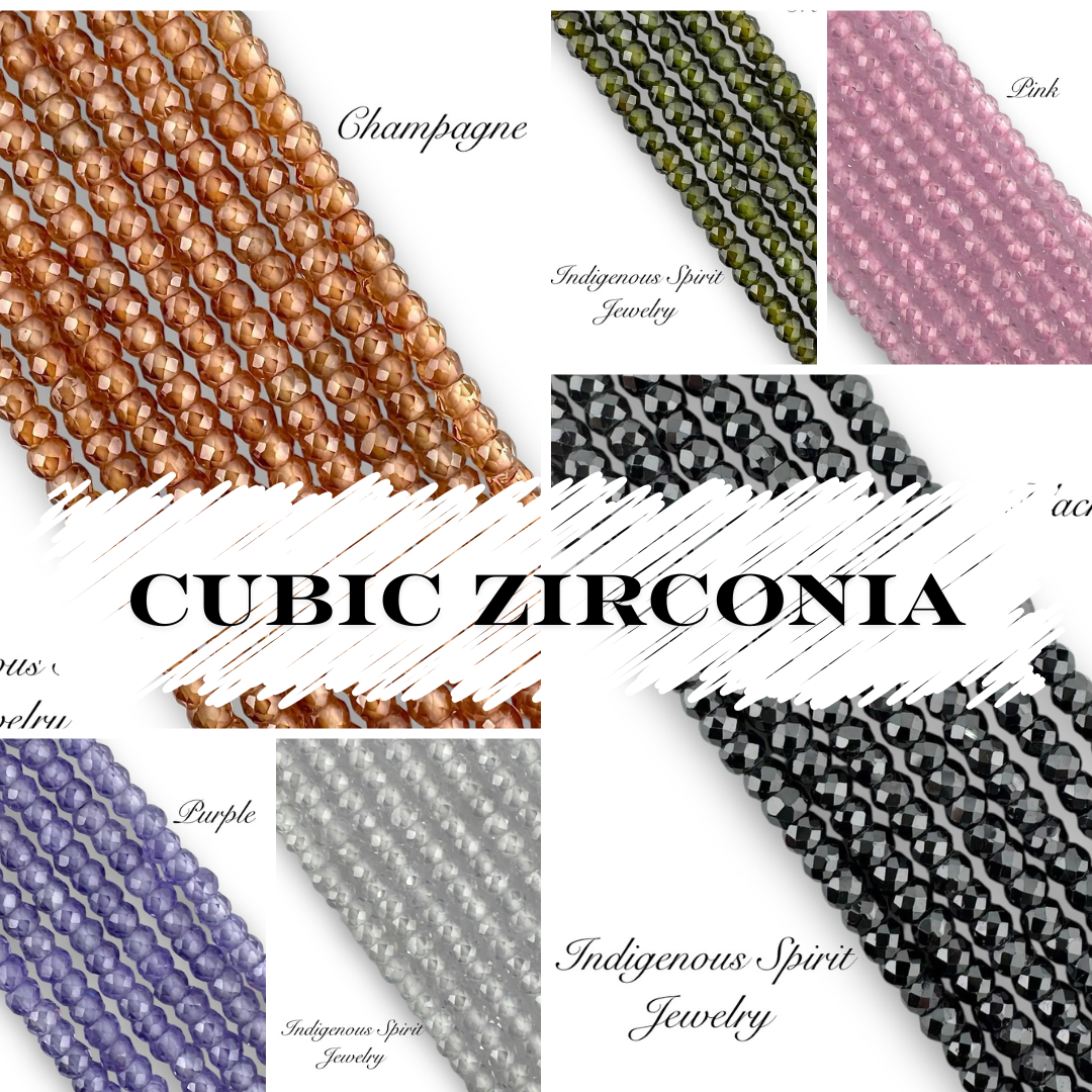 Cubic Zirconia Beads